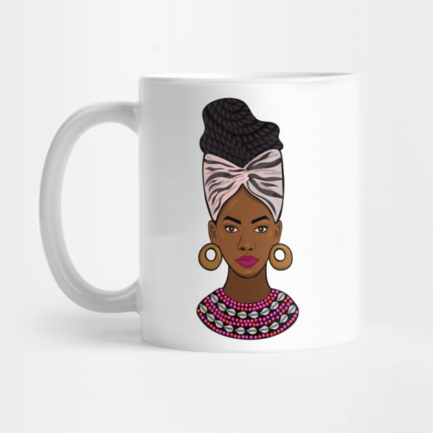 African woman by Mako Design 